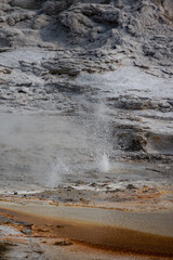 Thermal features at Yellowstone National Park
