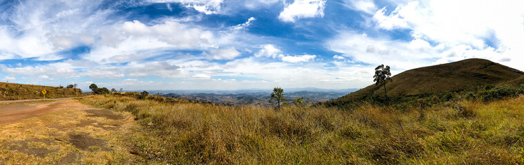 landscape in the mountains