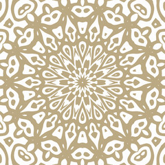 Fototapeta premium Oriental Seamless Vector Pattern - Repeating ornament for textile, wraping paper, fashion etc.