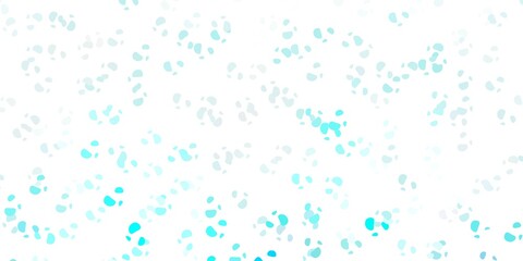 Light blue vector pattern with abstract shapes.