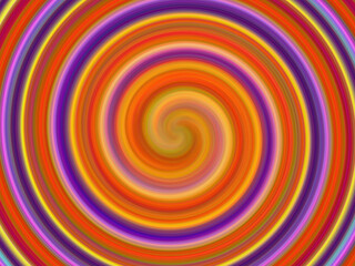 Abstract colorful spiral background