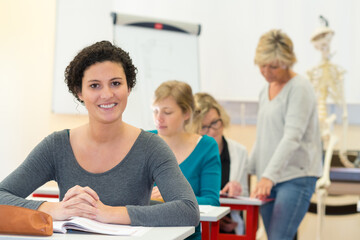 portrait of students in class