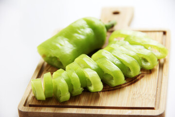 fresh and organic hot peppers