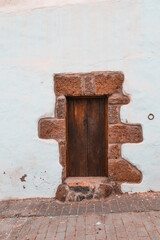 Image of old door in Teguise Lanzarote, Canary Islands