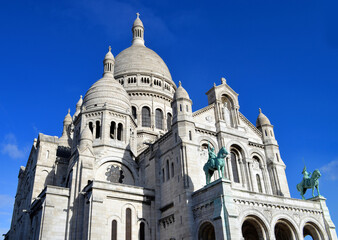 Fototapeta na wymiar Paris, France - Montmartre Sacré Coeur
