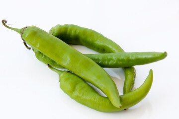 fresh and organic hot peppers