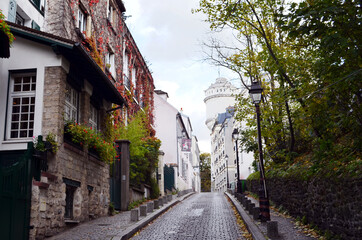 Paris, France - Montmartre Street