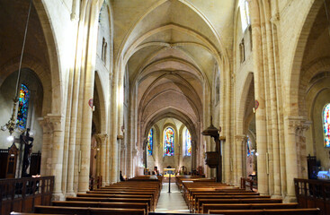 Paris, France - Inside Église Saint-Pierre de Montmartre