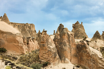 Fototapeta na wymiar rock formations in region country