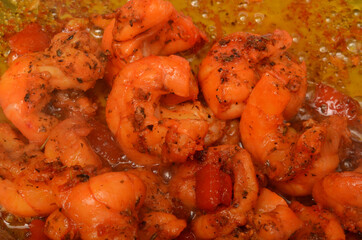 SHRIMP/THIN SPAGHETTI