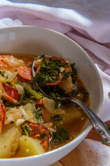 Portuguese Caldo Verde Soup