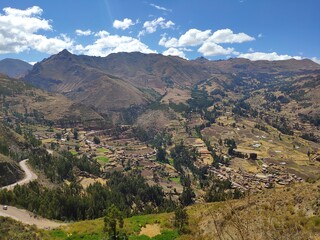 Fototapeta na wymiar Pisac Perú-Cuzco