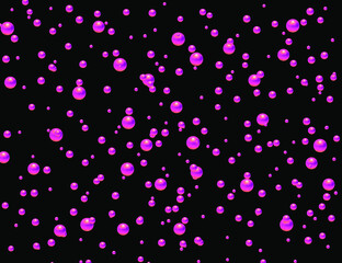 Pink pearls background. 3D Pearls texture for wrapping paper, web, wallpaper, textile, scrapbooking, print etc. Jewellery and pearls background. Geometric design.