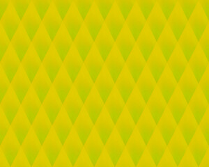 Fototapeta na wymiar Yellow geometric background in origami style with gradient. Yellow vector polygonal rectangles illustration. Bright abstract rhombus mosaic background for design, print, web. Seamless vector.