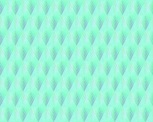 Light blue geometric background in origami style with gradient. Light blue vector polygonal rectangles illustration. Bright abstract rhombus mosaic background for design, print, web. Seamless vector.