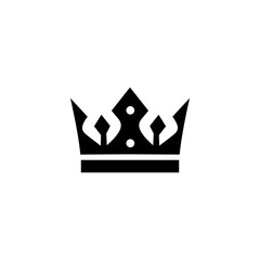  crown icon symbol vector eps 10