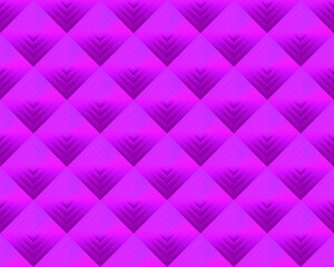 Obraz premium Pink gradient geometric background in origami style. Pink vector polygonal rectangles illustration. Bright abstract rhombus mosaic background for design, business, print, web. Seamless pattern.