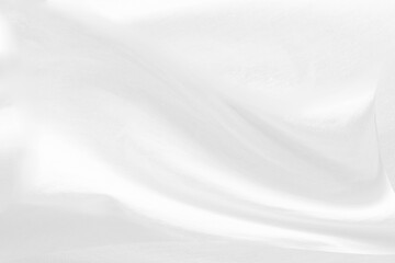Plakat abstract background of white cloth