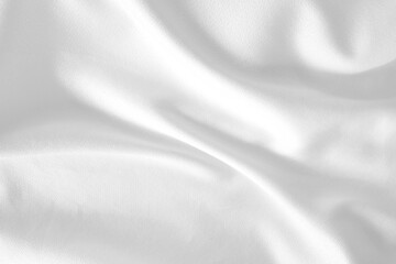 Fototapeta premium white satin fabric