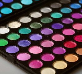 make-up collection close up