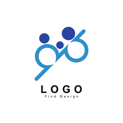 people logo with family care design