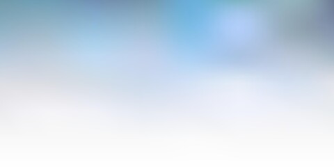 Dark blue, yellow vector abstract blur layout.