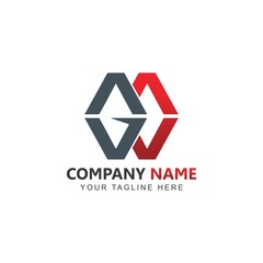 Obraz premium Initial GC Logo Design Inspiration