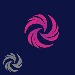 Creative circle concept design symbol