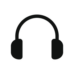 headset icon for listening to music and online seminars