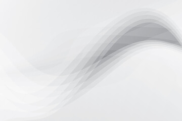 Naklejka premium Abstract geometric white and gray color background. Vector, illustration. 