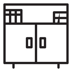 furniture outline style icon. suitable for your creative project.