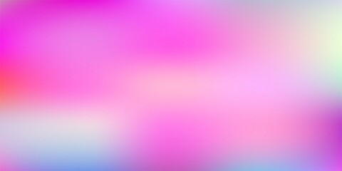 Abstract Smooth gradient mesh with blurred bright color effect background