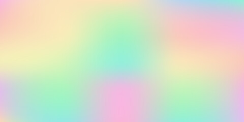 Abstract blurry pastel colored soft gradient vector background