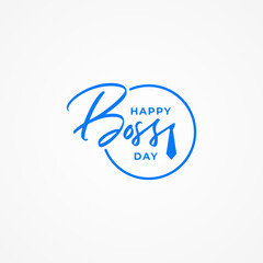 Happy Boss Day Vector Design Illustration