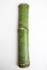 bamboo on white background