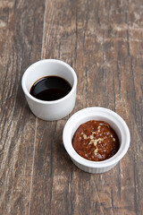 korean food, soybean paste and soy sauce