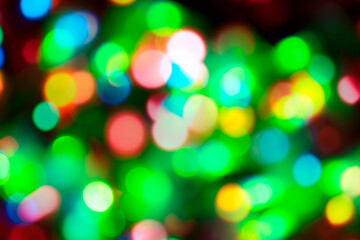 Blurred bright autumn background.