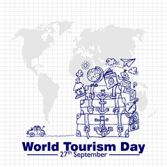 World Tourism Day, Poster and Banner