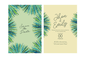 wedding invitation  abstract line background
