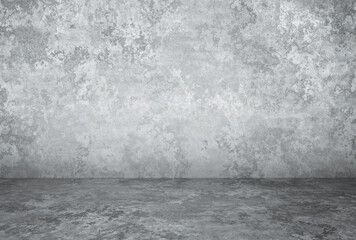 plaster wall, grey background