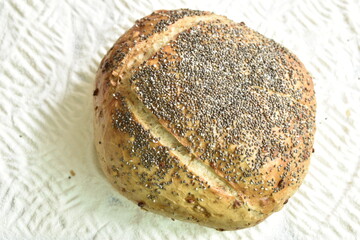 Homemade Organic Bread Natural