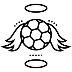 Obraz premium Football Goal Post