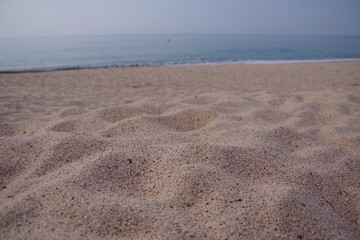 綺麗な砂浜　ビーチ　砂の背景
