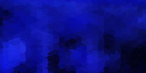 Dark purple vector poly triangle layout.