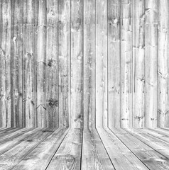 White Wooden Floor And Wall Wood Texture Backgrounds,Use for display product.