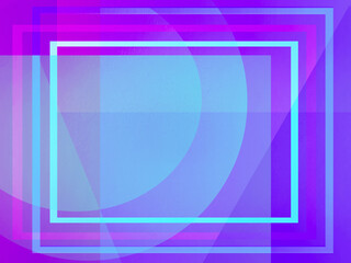 Frame for text in light blue and violet colors. II