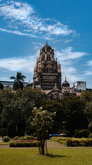 Mumbai CST architectural building.