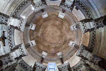 The interior of the ancient Cathedral of Saint Domnius in Split, Croatia