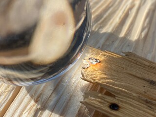 close up of a book on the table