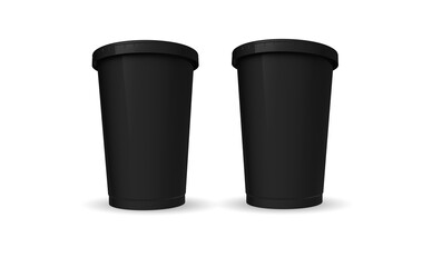 Plastic cup Mockup Rendering  Design
